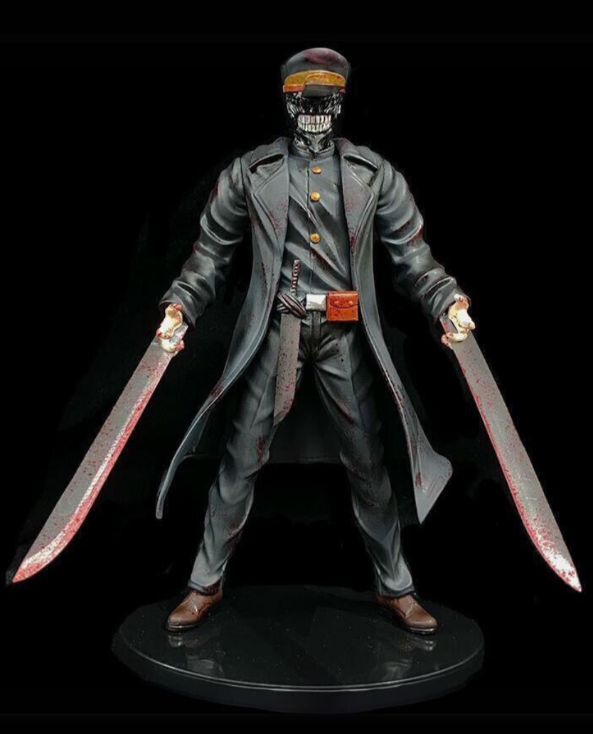 Chainsaw Man Katana Man Samurai Sword Figure