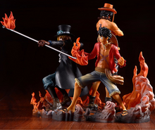 Load image into Gallery viewer, One Piece Luffy, Sabo, Portgas D Ace Brotherhood 2 (Set of 3) Figure