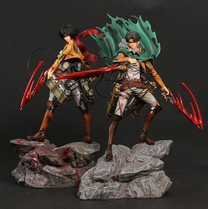 Attack on Titan Levi & Mikasa Ackerman Battle Ver. 1/6 Scale Figure