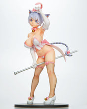Load image into Gallery viewer, Original Character Burlesque Cat Bell White Cat Ver. 1/7 Scale Figure