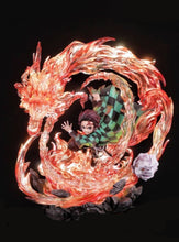 Load image into Gallery viewer, Demon Slayer Kimetsu no Yaiba Tanjiro Kamado - The Dance of the Fire God 1/8 Scale