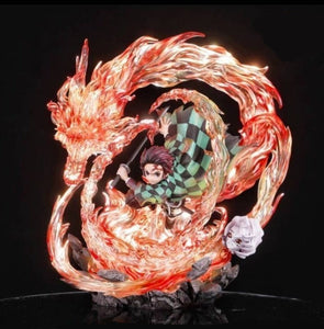 Demon Slayer Kimetsu no Yaiba Tanjiro Kamado - The Dance of the Fire God 1/8 Scale