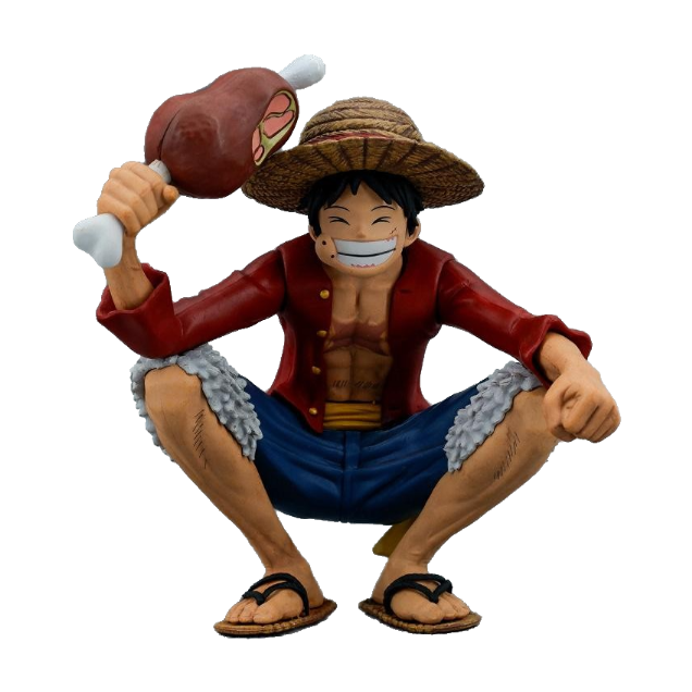 One Piece Luffy Meat Action Figure