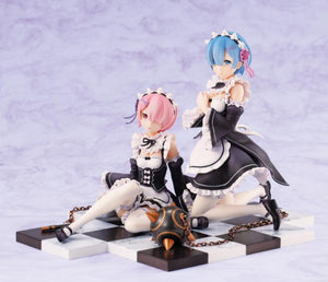 Re:Zero Starting Life in Another World Ram & Rem 1/8 Scale Figures