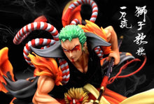 Load image into Gallery viewer, One Piece Portrait of Pirates Kabuki Version Roronoa Zoro EX Model PVC Figure
