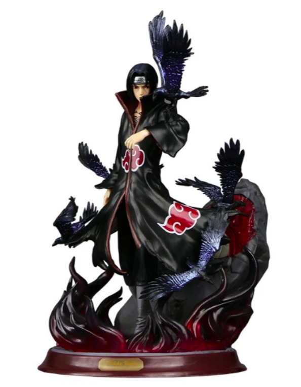 Naruto Shippuden Uchiha Itachi With Crow Action Figure