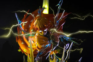 Demon Slayer Kimetsu no Yaiba Zenitsu Agatsuma 1/6 Scale Collection Figure with LED