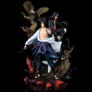 Naruto Hokage Uchiha Itachi Sasuke Figure Statue