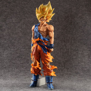 Dragon Ball Z Super Saiyan Son Goku Battle Damaged Ver 1/4 Figure