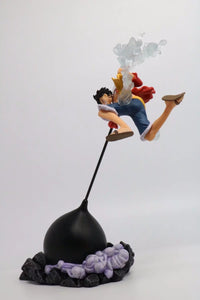 One Piece Luffy Combat Form PVC Action Figure