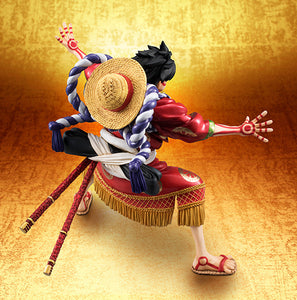 One Piece Kabuki Edition Monkey D Luffy Kimono Kabuki Ver Action Figure