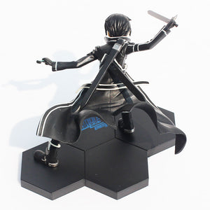 Sword Art Online Kazuto Kirito Fighting PVC Action Figure