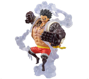 One Piece D Luffy Gear 4 Fighting Form Bounce PVC Action Figure