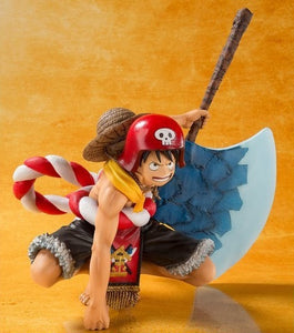One Piece Luffy Ax Hand Model Figure