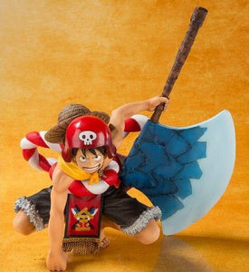 One Piece Luffy Ax Hand Model Figure