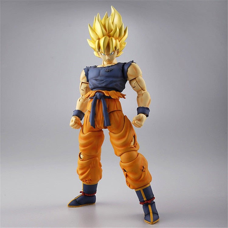 Bandai Dragon Ball Z 1/8 MG Figurerise Super Saiyan Son Goku Assembled Model Action